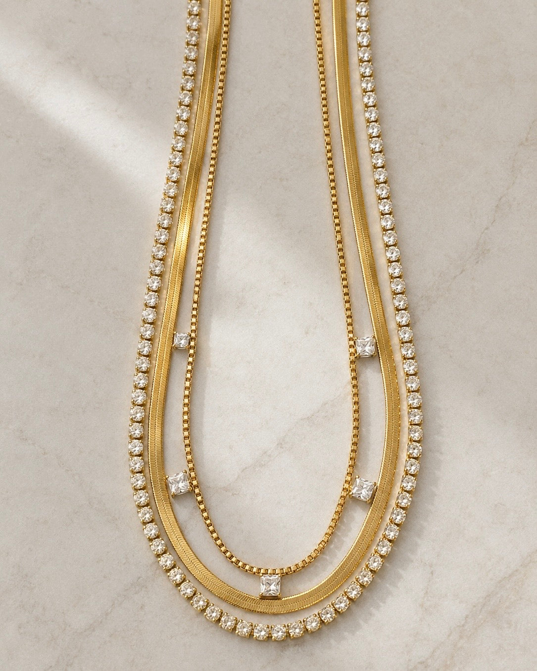 Romy 3-Layer Necklace