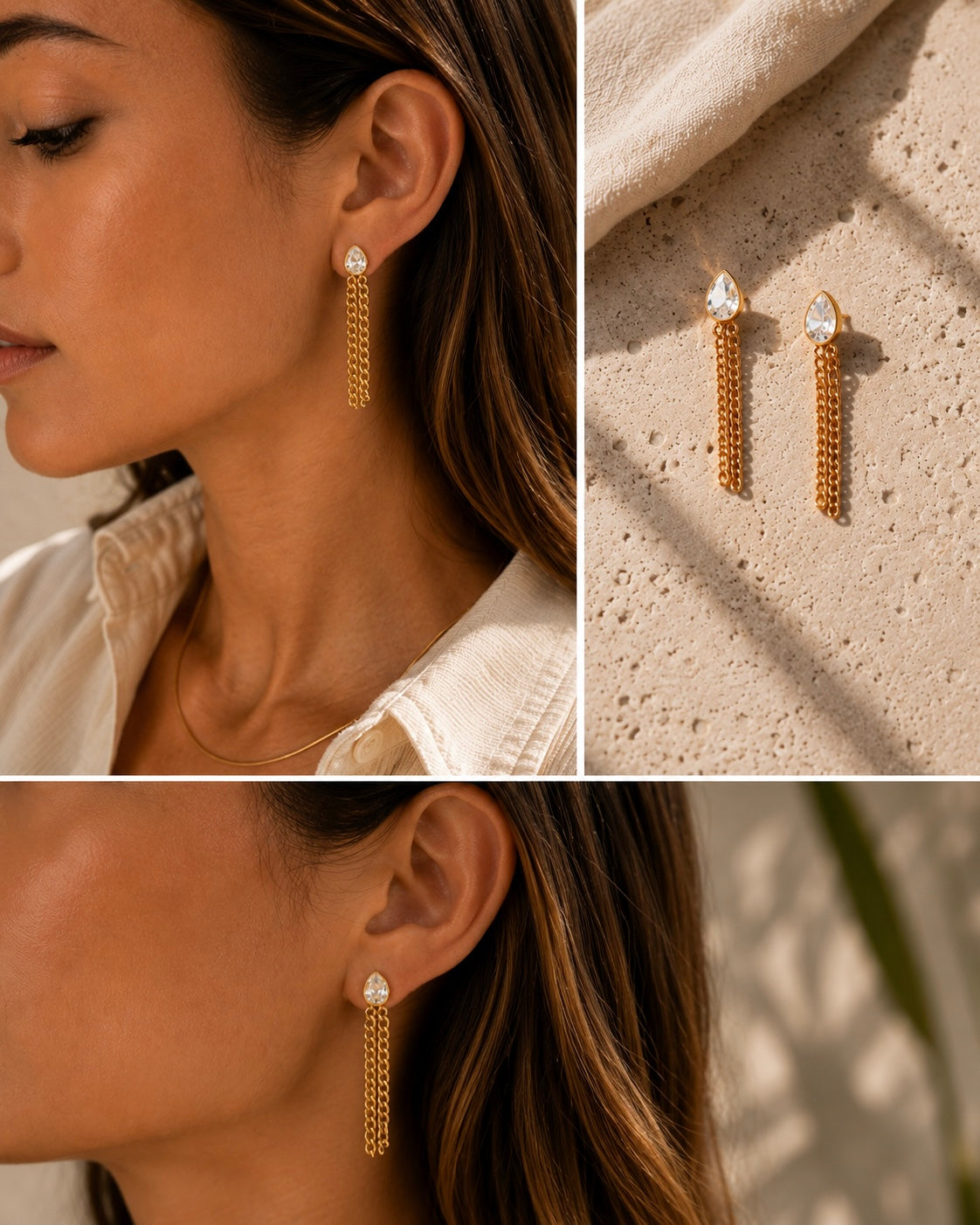 Arden Chain Earrings
